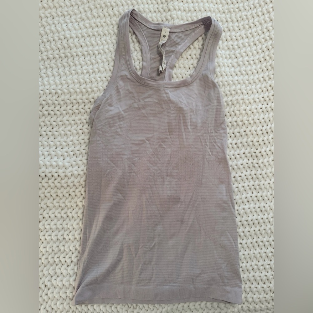 Lululemon tank lavender size 2